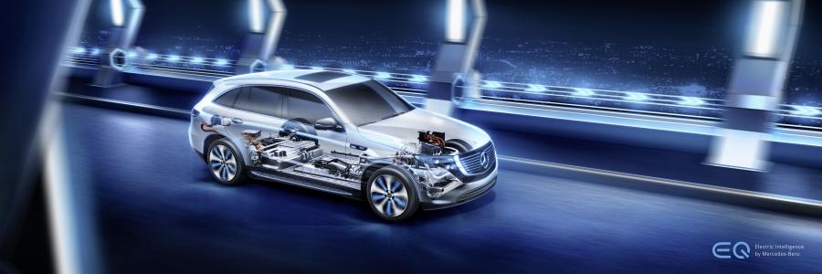 Багажник Mercedes-Benz EQC400 4Matic (N293) 2019 года  (WW) (фото 98 из 202)